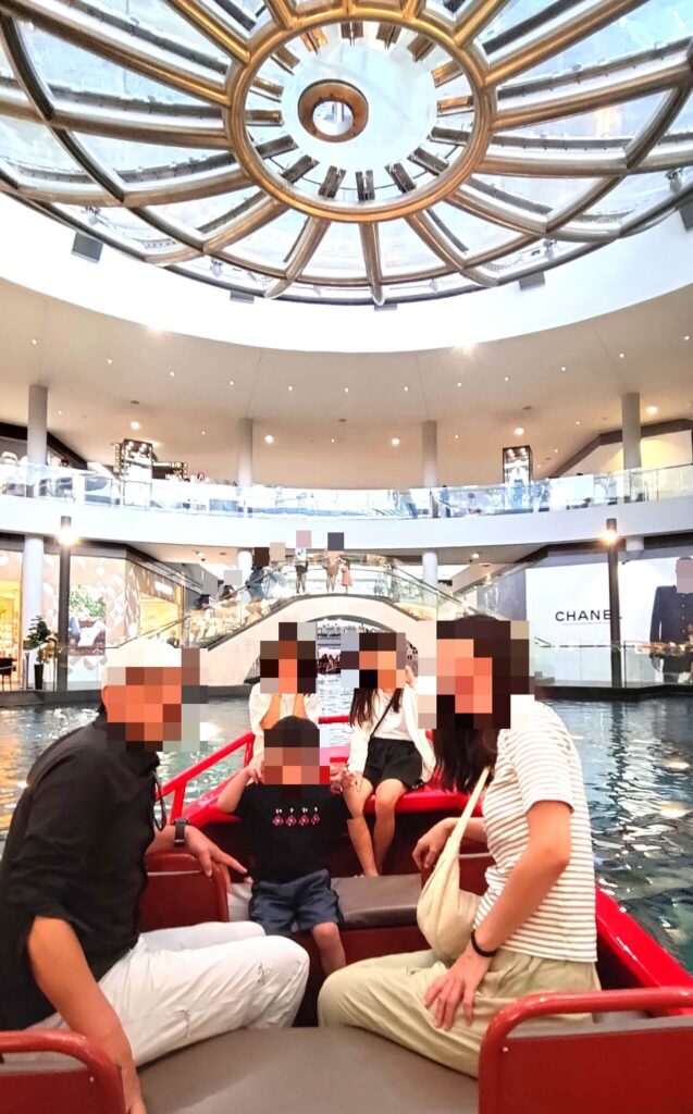 ゴンドラでの写真